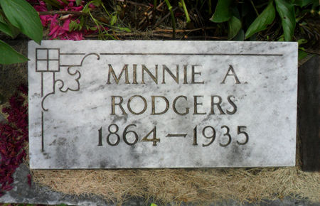 RODGERS, MINNIE A. - Warren County, Iowa | MINNIE A. RODGERS 