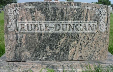 DUNCAN, FAMILY STONE - Warren County, Iowa | FAMILY STONE DUNCAN 