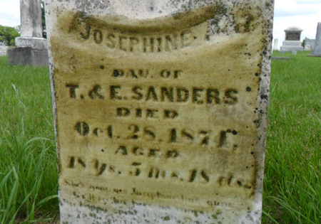 SANDERS, JOSEPHINE - Warren County, Iowa | JOSEPHINE SANDERS 