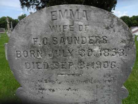 SAUNDERS, EMMA - Warren County, Iowa | EMMA SAUNDERS 