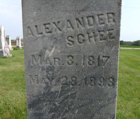 SCHEE, ALEXANDER - Warren County, Iowa | ALEXANDER SCHEE 