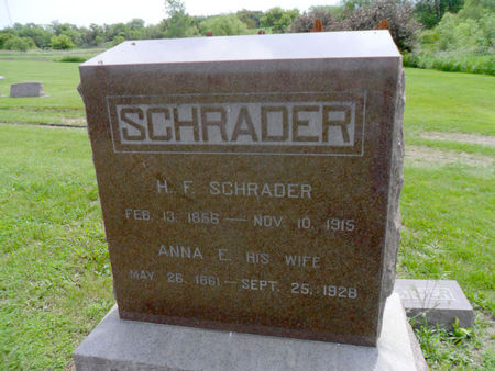 SCHRADER, ANNA E. - Warren County, Iowa | ANNA E. SCHRADER 