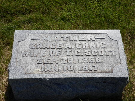 SCOTT, GRACE A - Warren County, Iowa | GRACE A SCOTT 