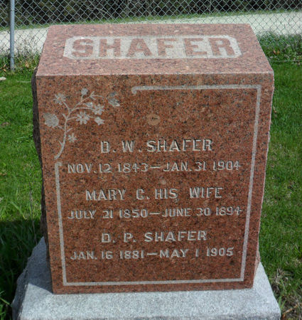 SHAFER, MARY C. - Warren County, Iowa | MARY C. SHAFER 
