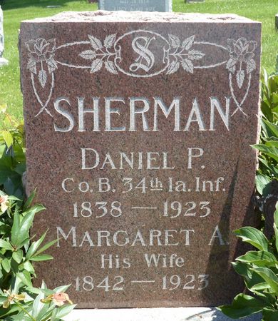 SHERMAN, DANIEL P. - Warren County, Iowa | DANIEL P. SHERMAN 