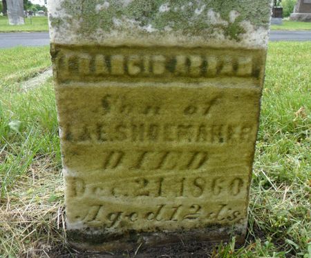 SHOEMAKER, FRANCIS ABRAM - Warren County, Iowa | FRANCIS ABRAM SHOEMAKER 