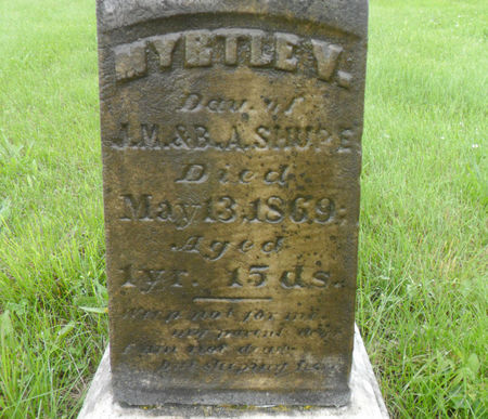 SHUPE, MYRTLE V. - Warren County, Iowa | MYRTLE V. SHUPE 