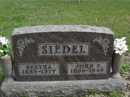 SIEDEL, BERTHA - Warren County, Iowa | BERTHA SIEDEL 