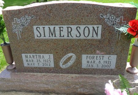 SIMERSON, FOREST C. - Warren County, Iowa | FOREST C. SIMERSON 