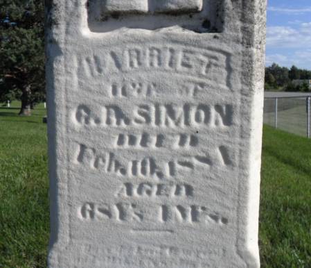 SIMON, HARRIETT - Warren County, Iowa | HARRIETT SIMON 