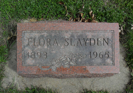 SLAYDEN, FLORA - Warren County, Iowa | FLORA SLAYDEN 