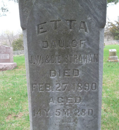 STRAHAN, ETTA - Warren County, Iowa | ETTA STRAHAN 