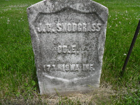 SNODGRASS, JOHN G. - Warren County, Iowa | JOHN G. SNODGRASS 
