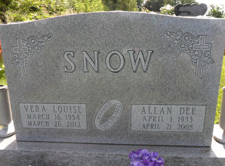 SNOW, VERA LOUISE - Warren County, Iowa | VERA LOUISE SNOW 