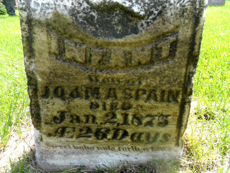 SPAIN, INFANT DAUGHTER - Warren County, Iowa | INFANT DAUGHTER SPAIN 