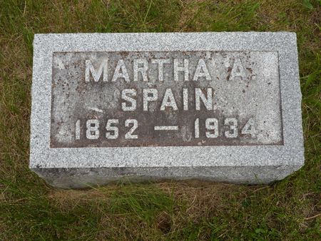 SPAIN, MARTHA A. - Warren County, Iowa | MARTHA A. SPAIN 