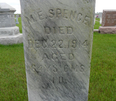 SPENCE, MARY E. - Warren County, Iowa | MARY E. SPENCE 