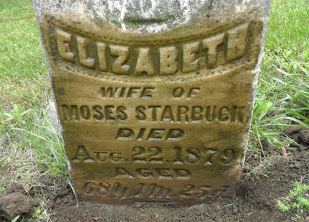STARBUCK, ELIZABETH - Warren County, Iowa | ELIZABETH STARBUCK 