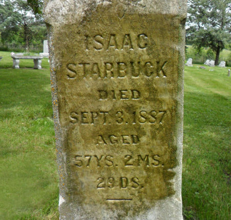 STARBUCK, ISAAC - Warren County, Iowa | ISAAC STARBUCK 