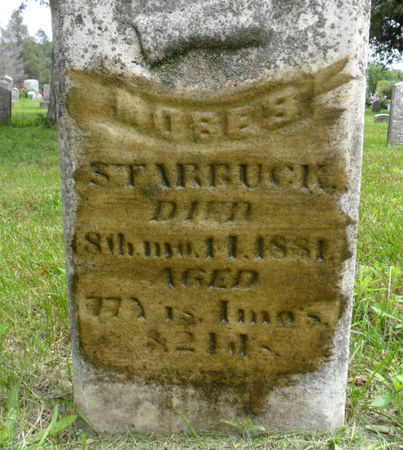 STARBUCK, MOSES - Warren County, Iowa | MOSES STARBUCK 