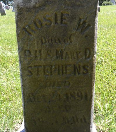 STEPHENS, ROSIE W. - Warren County, Iowa | ROSIE W. STEPHENS 