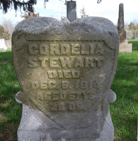 STEWART, CORDELIA - Warren County, Iowa | CORDELIA STEWART 