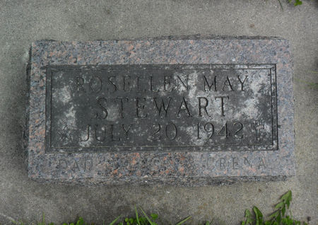 STEWART, ROSELLEN MAY - Warren County, Iowa | ROSELLEN MAY STEWART 