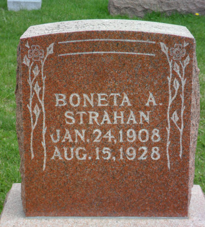 STRAHAN, BONETA A. - Warren County, Iowa | BONETA A. STRAHAN 