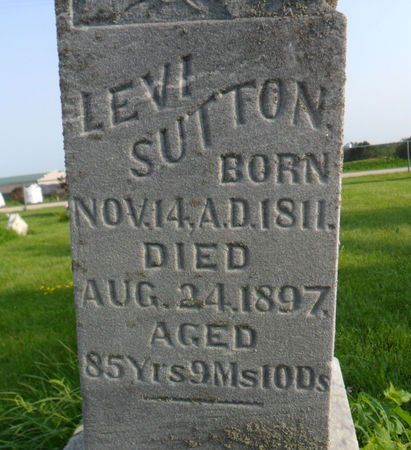 SUTTON, LEVI - Warren County, Iowa | LEVI SUTTON 