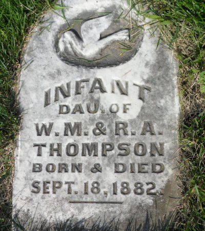 THOMPSON, INFANT DAUGHTER - Warren County, Iowa | INFANT DAUGHTER THOMPSON 