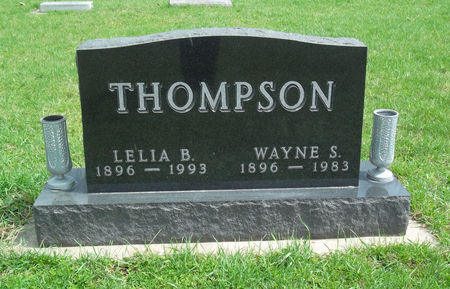 THOMPSON, LELIA B. - Warren County, Iowa | LELIA B. THOMPSON 