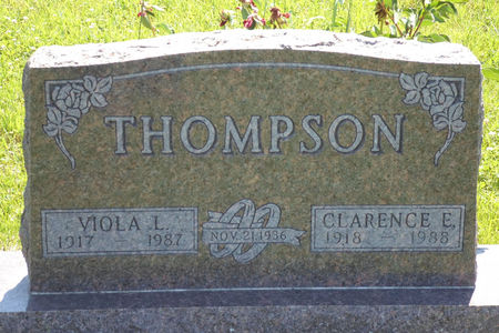 THOMPSON, CLARENCE E. - Warren County, Iowa | CLARENCE E. THOMPSON 