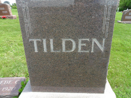 TILDEN, FAMILY STONE - Warren County, Iowa | FAMILY STONE TILDEN 
