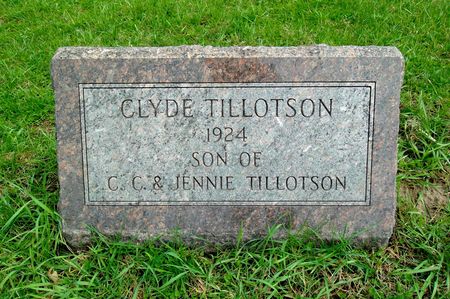 TILLOTSON, CLYDE - Warren County, Iowa | CLYDE TILLOTSON 