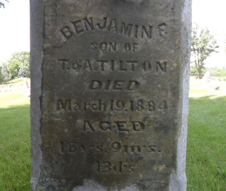TILTON, BENJAMIN F. - Warren County, Iowa | BENJAMIN F. TILTON 
