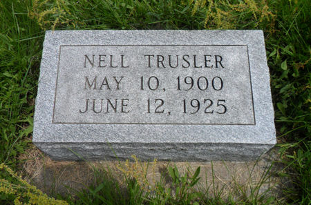 TRUSLER, NELL - Warren County, Iowa | NELL TRUSLER 