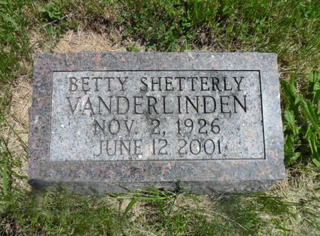 VANDERLINDEN, BETTY - Warren County, Iowa | BETTY VANDERLINDEN 