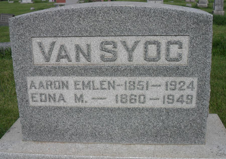 VANSYOC, EDNA M. - Warren County, Iowa | EDNA M. VANSYOC 