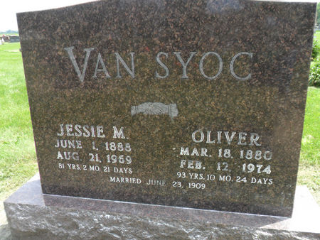 VANSYOC, OLIVER - Warren County, Iowa | OLIVER VANSYOC 