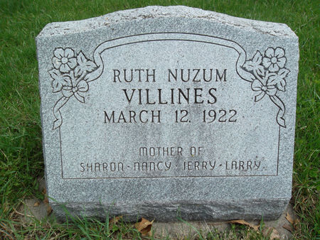 VILLINES, RUTH - Warren County, Iowa | RUTH VILLINES 