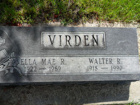 VIRDEN, ELLA MAE R. - Warren County, Iowa | ELLA MAE R. VIRDEN 