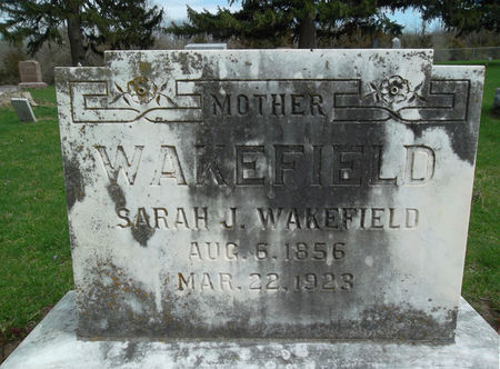 WAKEFIELD, SARAH J. - Warren County, Iowa | SARAH J. WAKEFIELD 