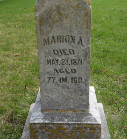 WALKER, MARION A. - Warren County, Iowa | MARION A. WALKER 