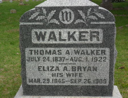 WALKER, ELIZA A. - Warren County, Iowa | ELIZA A. WALKER 