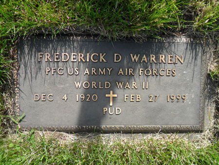 WARREN, FREDERICK D. - Warren County, Iowa | FREDERICK D. WARREN 