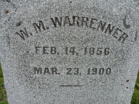 WARRENNER, WILLIAM M. - Warren County, Iowa | WILLIAM M. WARRENNER 