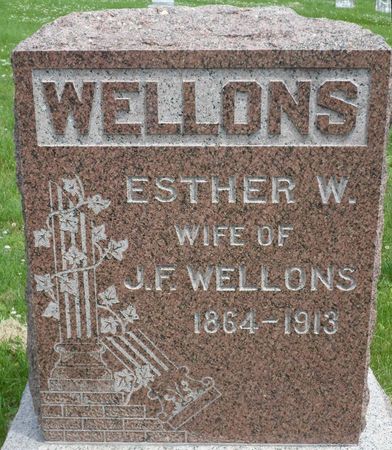 WELLONS, ESTHER W. - Warren County, Iowa | ESTHER W. WELLONS 