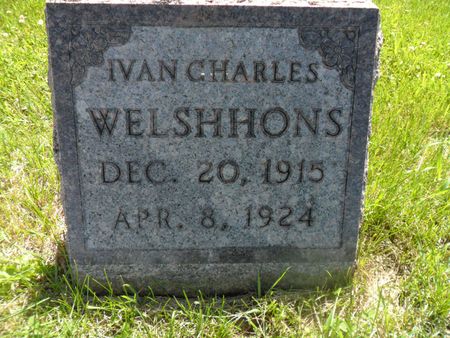 WELSHHONS, IVAN CHARLES - Warren County, Iowa | IVAN CHARLES WELSHHONS 