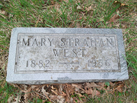 STRAHAN WEST, MARY - Warren County, Iowa | MARY STRAHAN WEST 