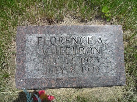 WHEELDON, FLORENCE A. - Warren County, Iowa | FLORENCE A. WHEELDON 